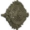 Ekena Millwork Antonio Ceiling Medallion, Hand-Painted Spartan Stone, 35 7/8"W x 22 1/2"H x 4 3/8"P CM35X22ANSSF - alternate 5